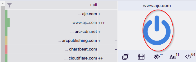 How Do I Modify My Ad Blocker to Grant Permissions to ajc.com 