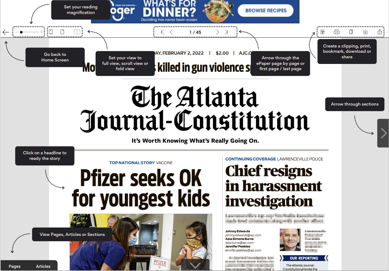Using The Atlanta Journal-Constitution ePaper – Atlanta Journal-Constitution